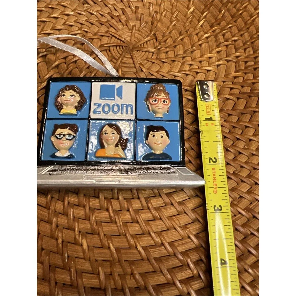 Macys Holiday Lane “Zoom meeting” Ornament Collectible 2021